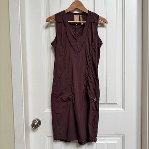Indygena Liike II Dress in Brown. Size XS